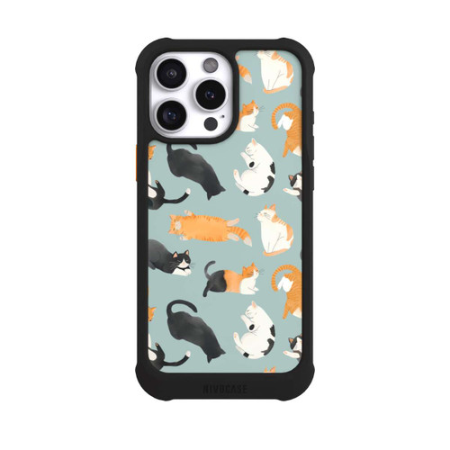 Apple iPhone 16 Pro Max NIVOmax Cats Pattern