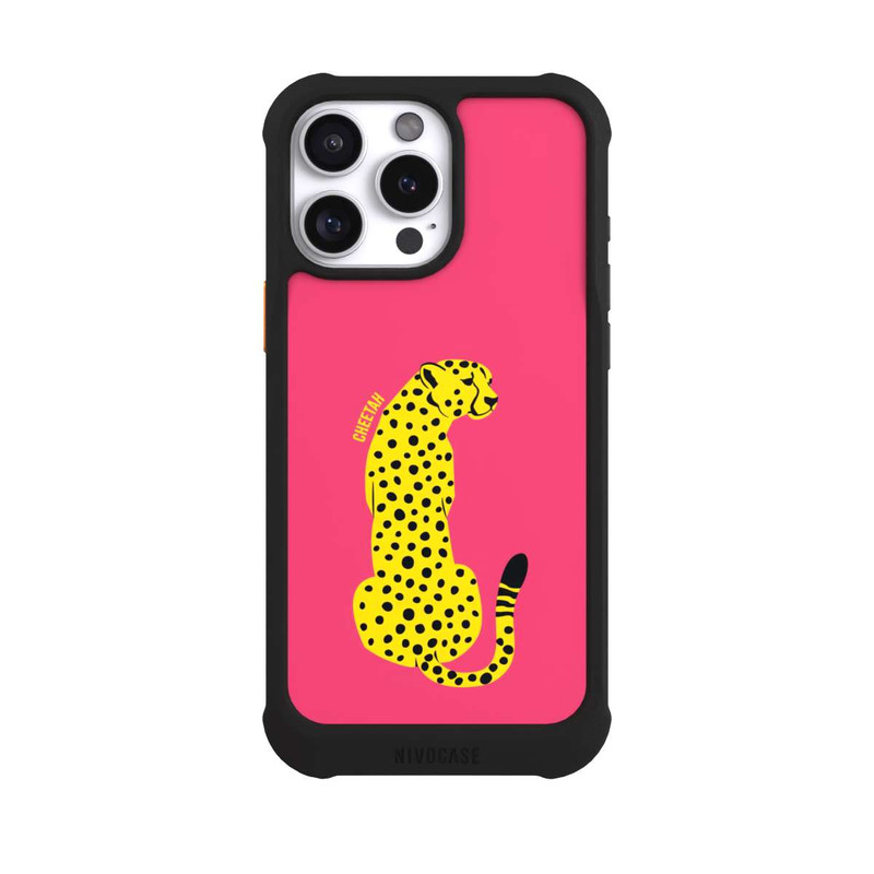 iPhone 16 Pro Max NIVOmax Colourful Yellow Cat