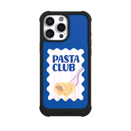 Apple iPhone 16 Pro Max NIVOmax Pasta Club in Blue and Pink
