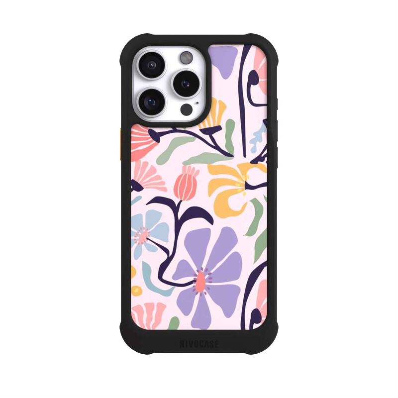 iPhone 16 Pro Max NIVOmax Flower Market Ibiza Pink