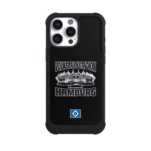Apple iPhone 16 Pro Max NIVOmax HSV Volksparkstadion Schwarz