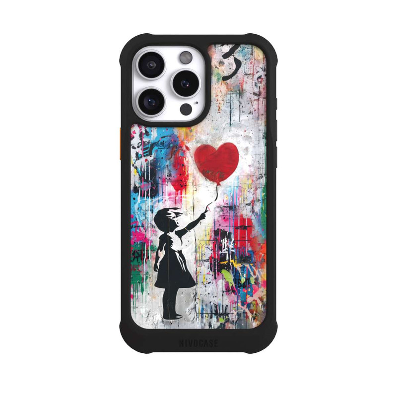 iPhone 16 Pro Max NIVOmax Balloon Girl Colorful