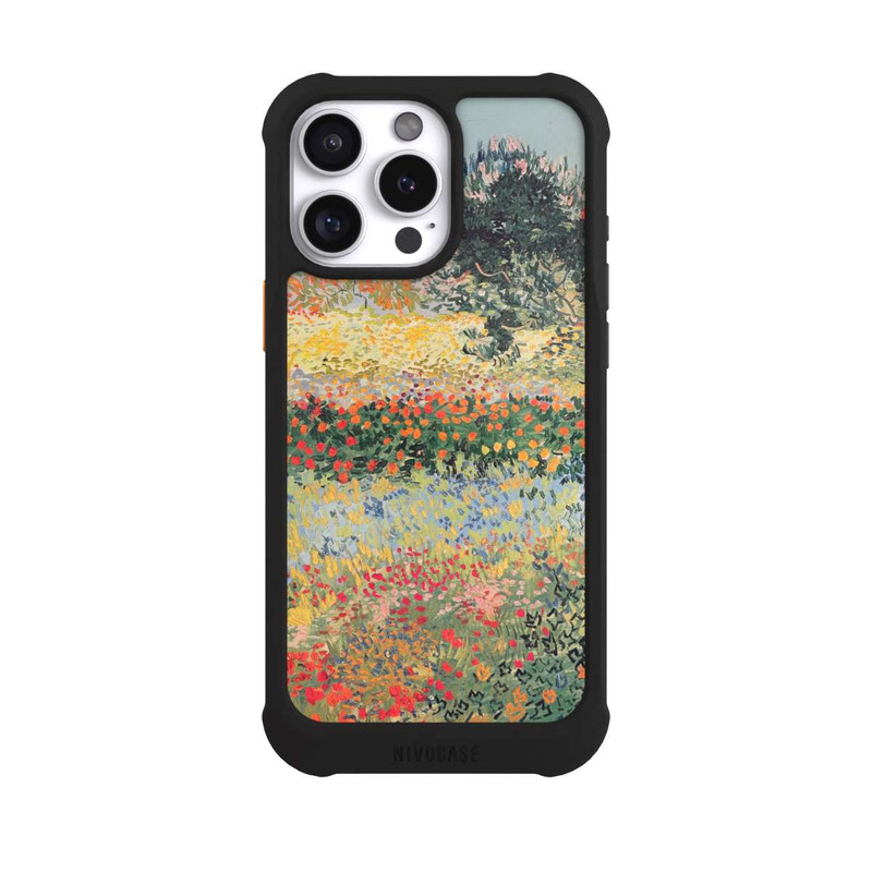 iPhone 16 Pro Max NIVOmax Garden in Bloom, Arles, July 1888 by Vincent van Gogh