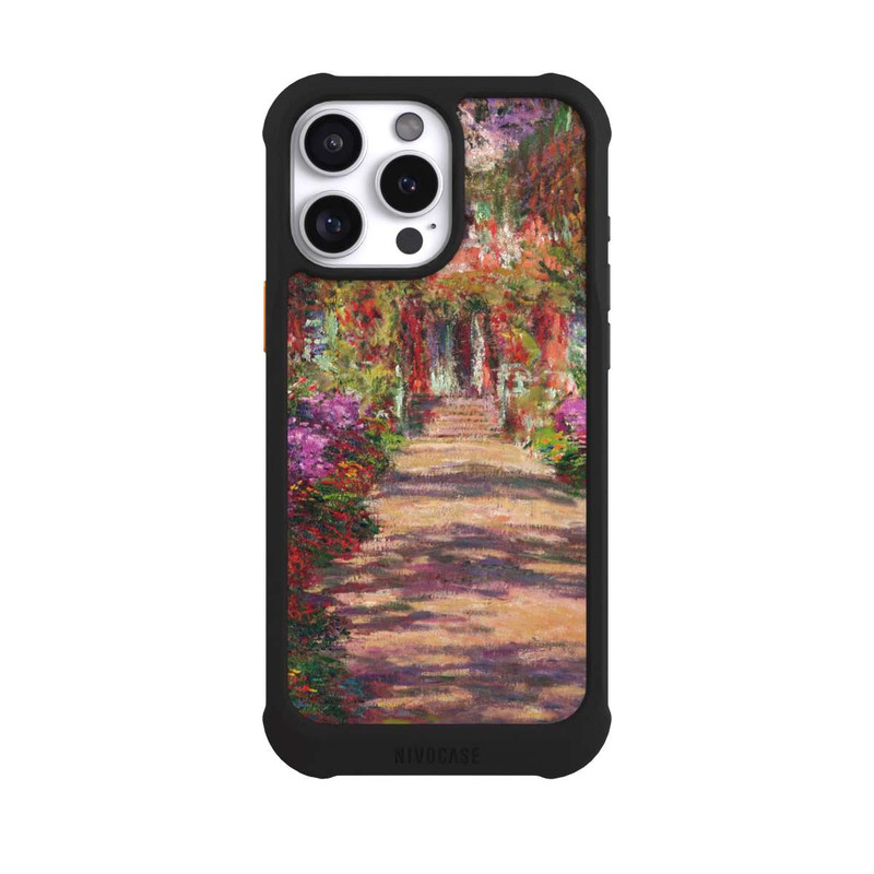 iPhone 16 Pro Max NIVOmax Eine Allee in Monets Garten in Giverny by Claude Monet