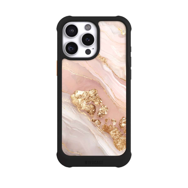 iPhone 16 Pro Max NIVOmax Elegant Gold Marble