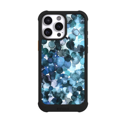 Apple iPhone 16 Pro Max NIVOmax Blätterzauber Blau