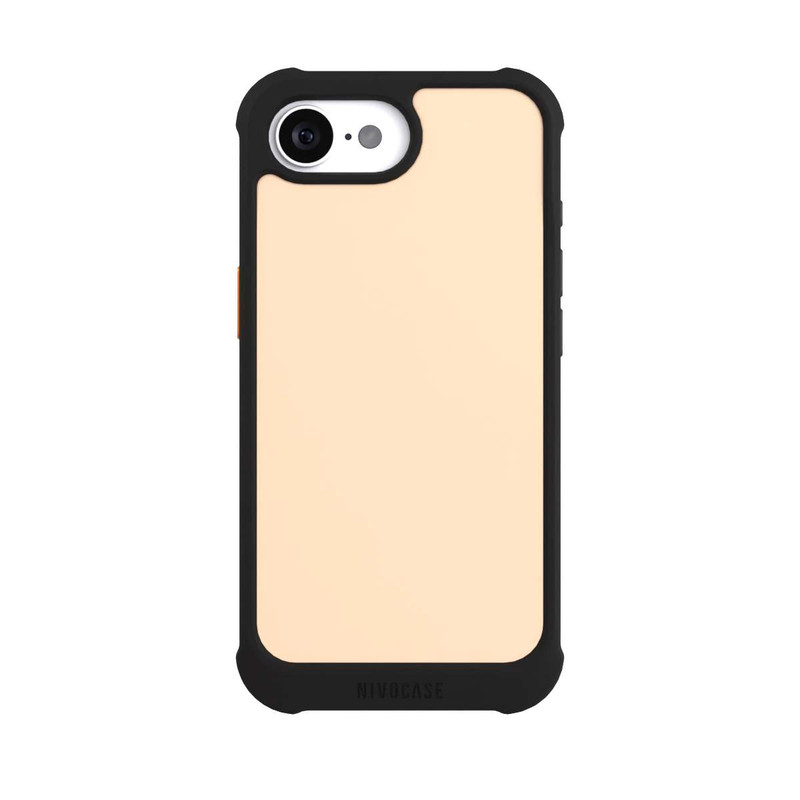iPhone 16e NIVOmax Pfirsich