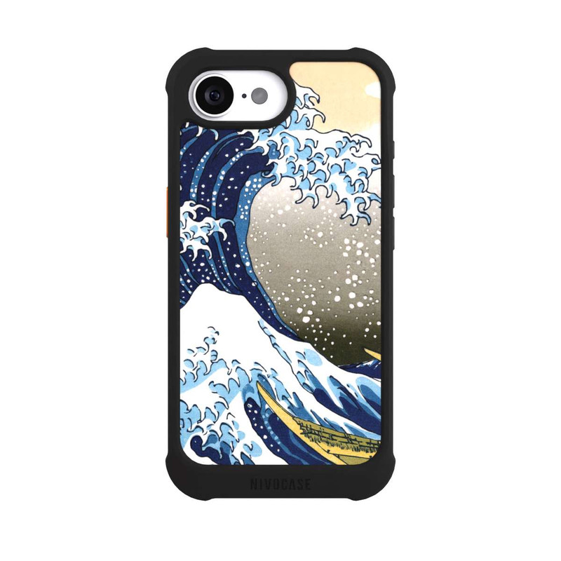 iPhone 16e NIVOmax La Grande Vague de Kanagawa