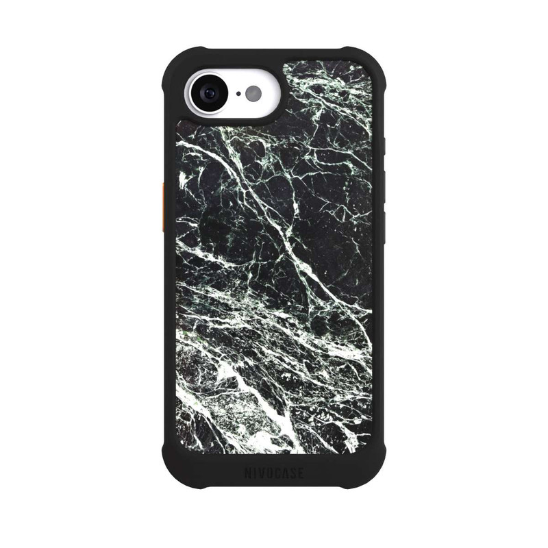 iPhone 16e NIVOmax Black Marble