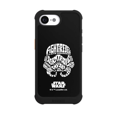 Apple iPhone 16e NIVOmax Storm Trooper Typo Graphic