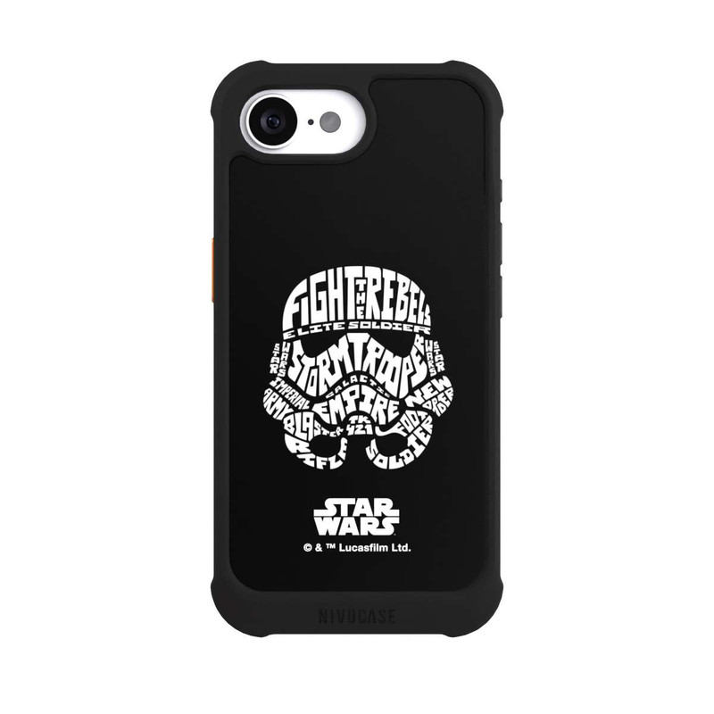 iPhone 16e NIVOmax Storm Trooper Typo Graphic