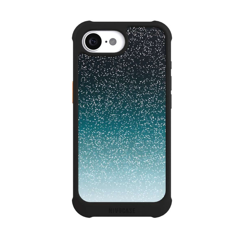 iPhone 16e NIVOmax Glitter Nightfall Look