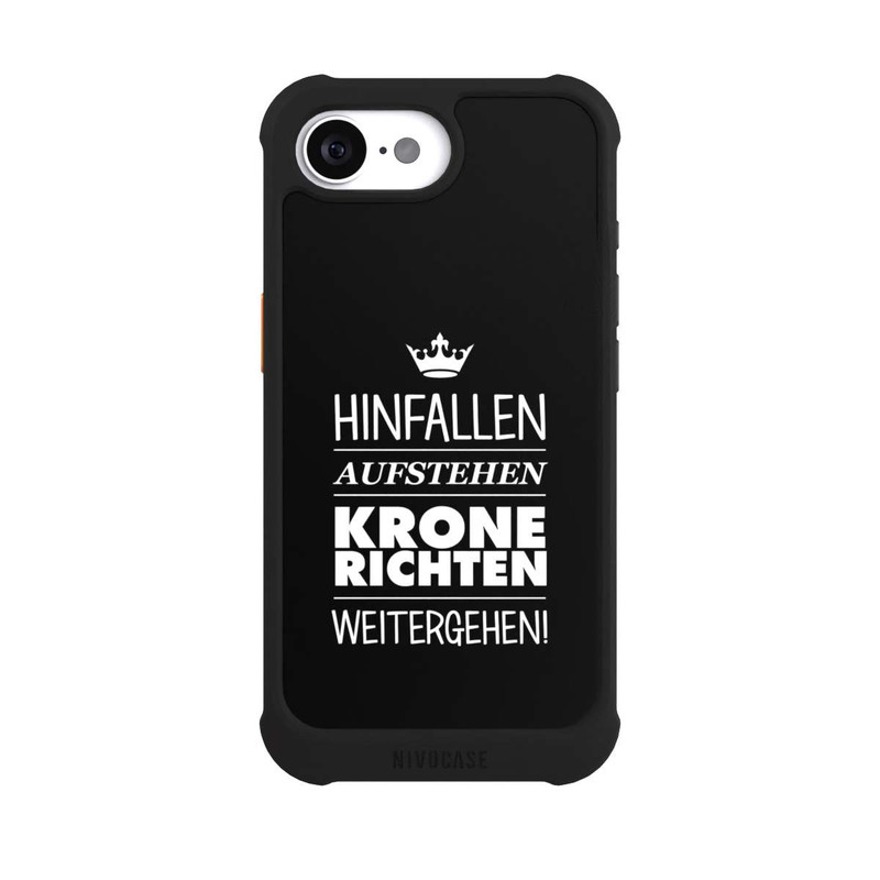 iPhone 16e NIVOmax Krone Richten