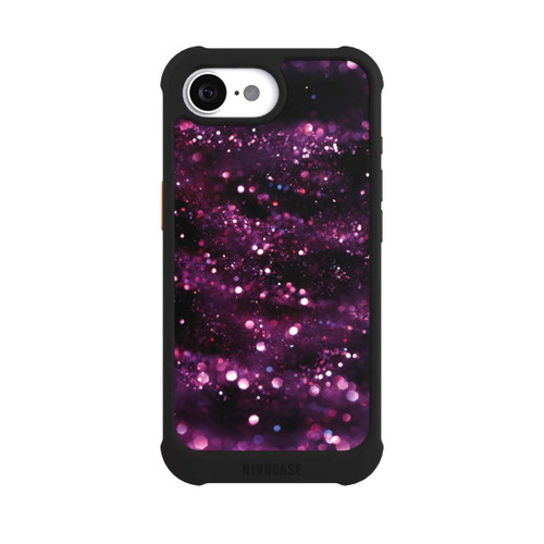 Apple iPhone 16e NIVOmax Lilac Sparkles Look