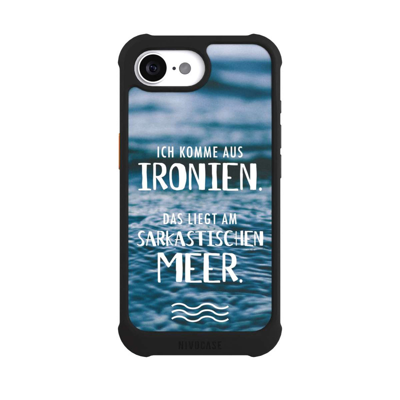 iPhone 16e NIVOmax Ich Komme aus Ironien