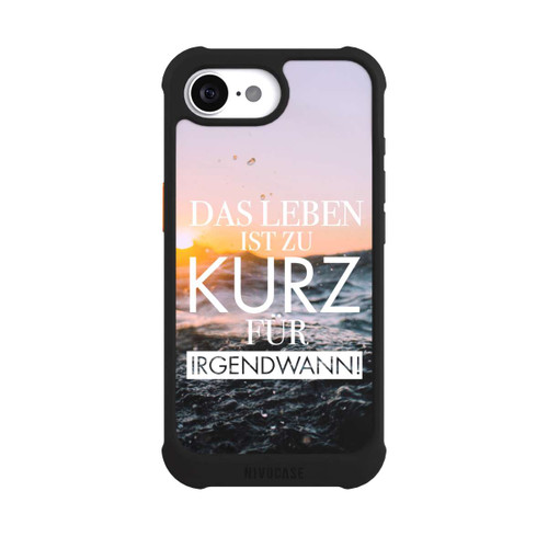 Apple iPhone 16e NIVOmax Leben zu Kurz für Irgendwann