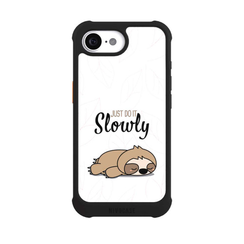 Apple iPhone 16e NIVOmax Just Do It Slowly Sloth