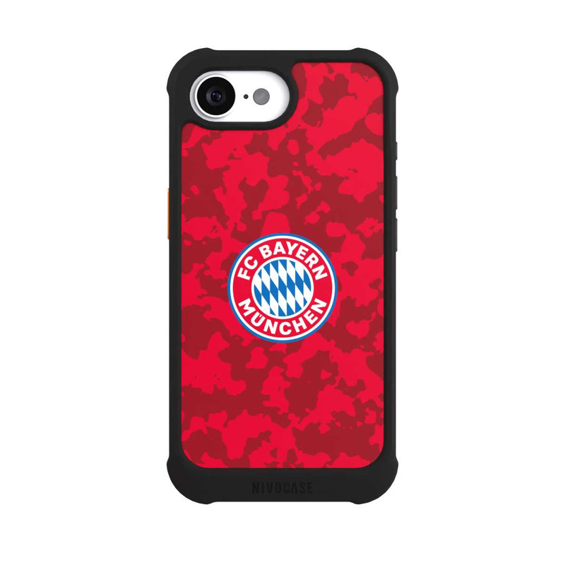 iPhone 16e NIVOmax Camouflage Muster FCB