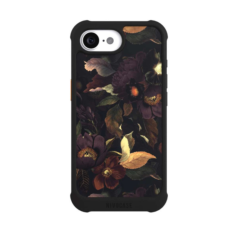 iPhone 16e NIVOmax Motif de fleurs 2