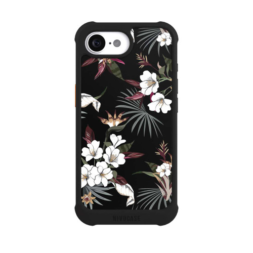 Apple iPhone 16e NIVOmax Flowers Black