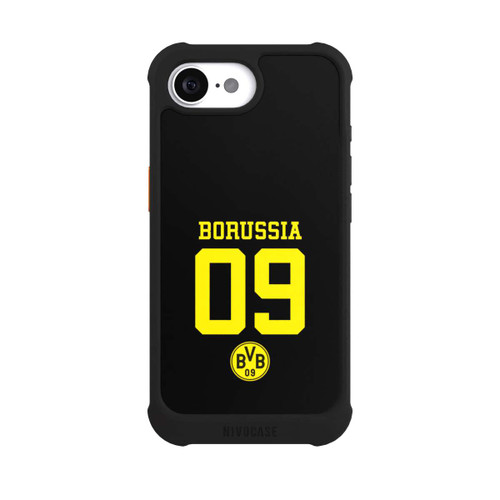 Apple iPhone 16e NIVOmax Borussia 09 Schwarz - BVB