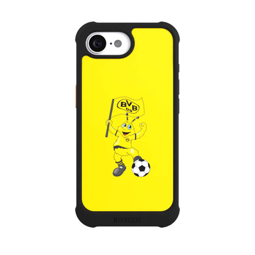 Apple iPhone 16e NIVOmax Emma mit Fahne - BVB