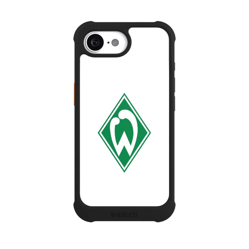 iPhone 16e NIVOmax Logo auf Weiß - Werder Bremen