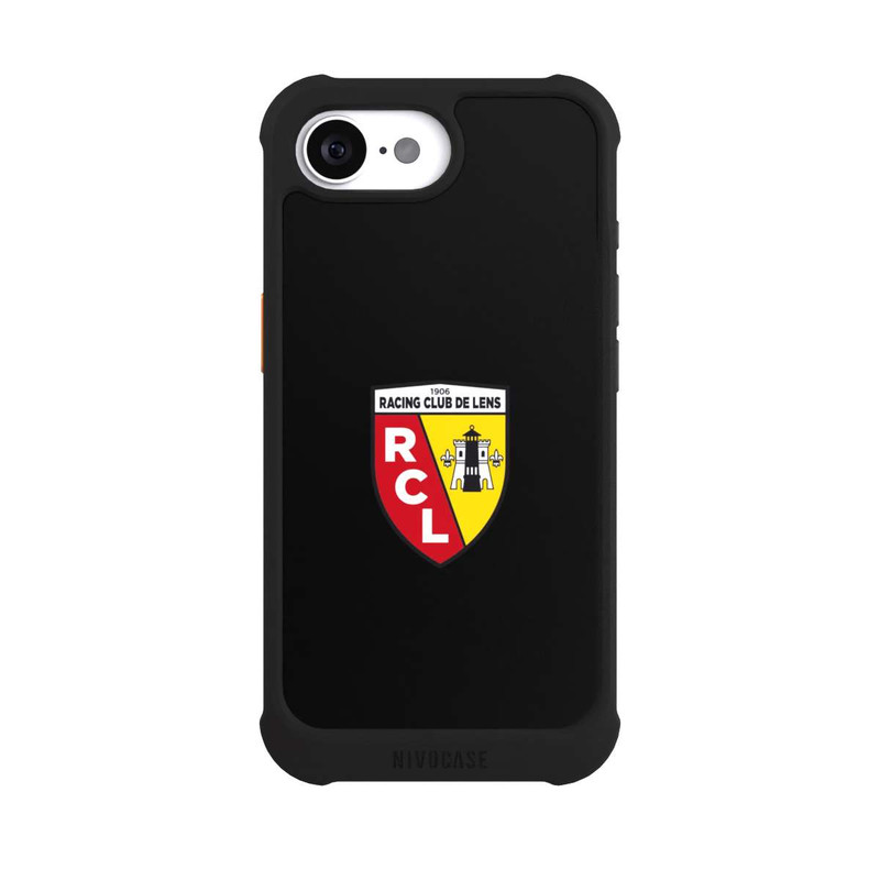 iPhone 16e NIVOmax Logo RC Lens / Noir