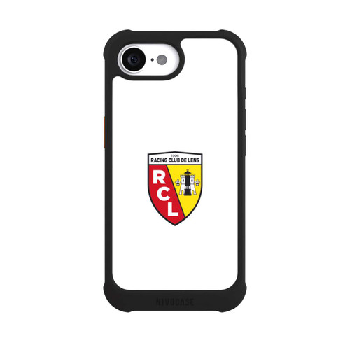 Apple iPhone 16e NIVOmax Logo RC Lens / Blanc