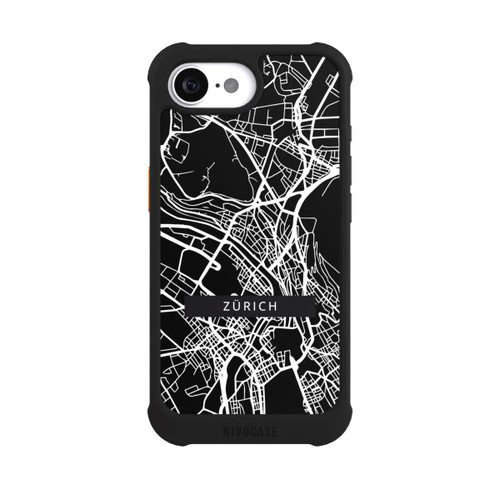 Apple iPhone 16e NIVOmax Zürich Stadtkarte