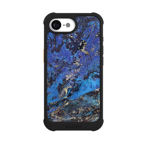 Apple iPhone 16e NIVOmax Lapislazuli blau und gold