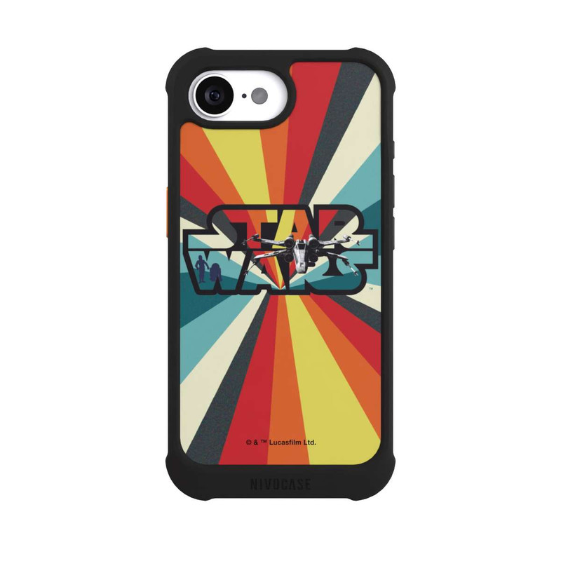 iPhone 16e NIVOmax Retro X-Wing Star Wars Logo