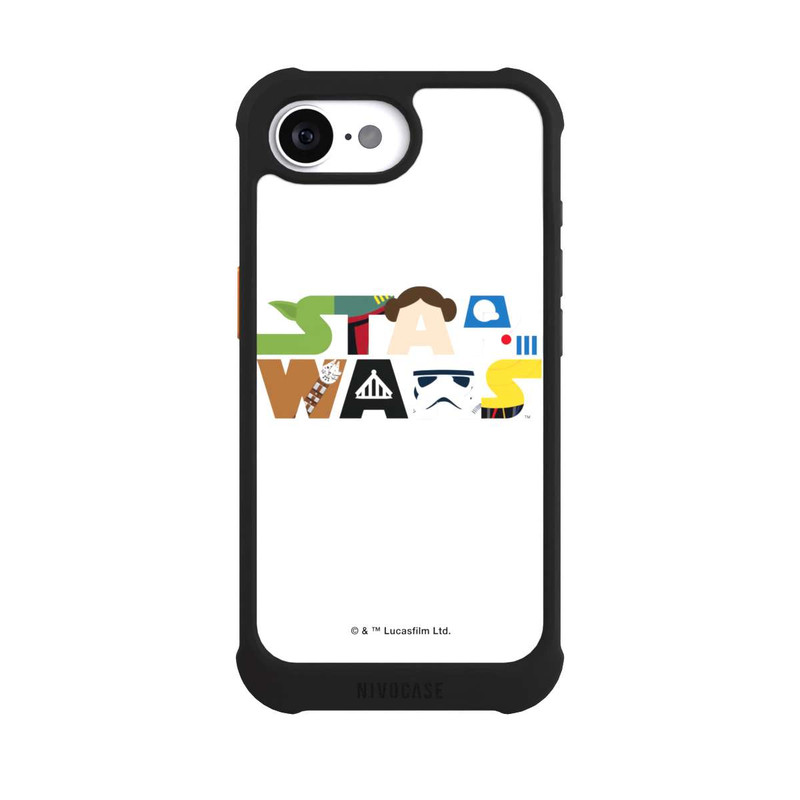 iPhone 16e NIVOmax Star Wars Comic Logo