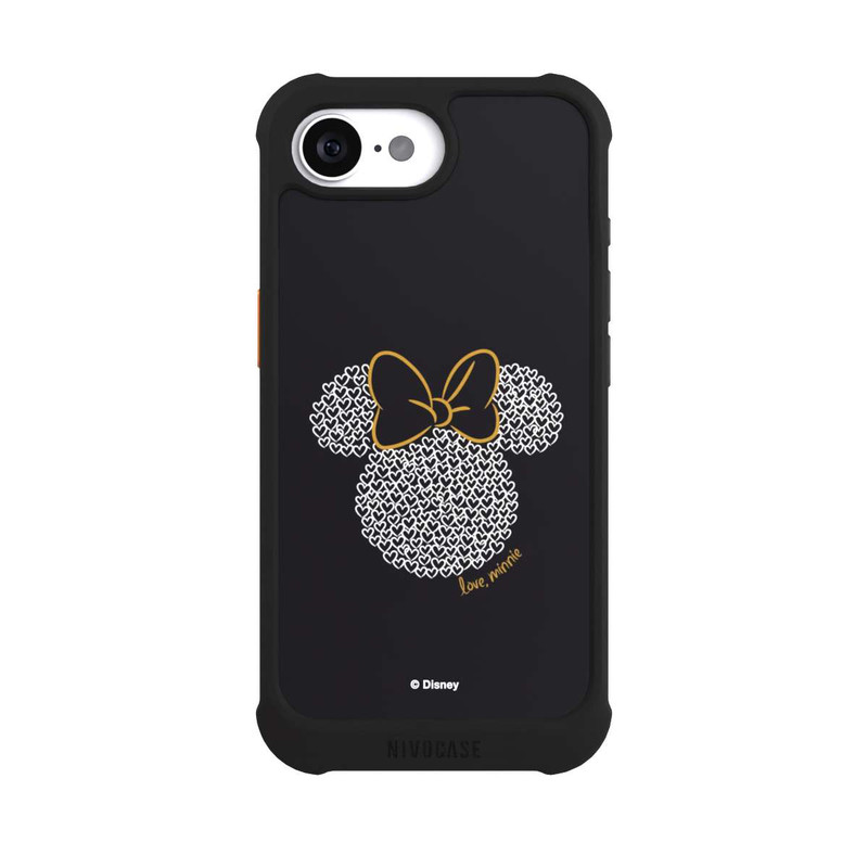 iPhone 16e NIVOmax Minnie Black and White