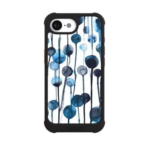Apple iPhone 16e NIVOmax Dripping Dots Blue