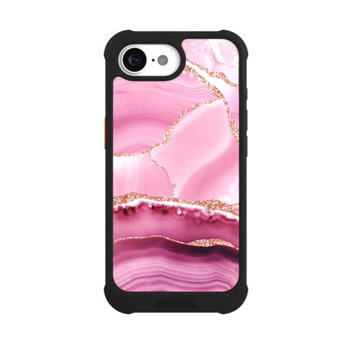 Apple iPhone 16e NIVOmax Meerjungfrauen Pink Marmor