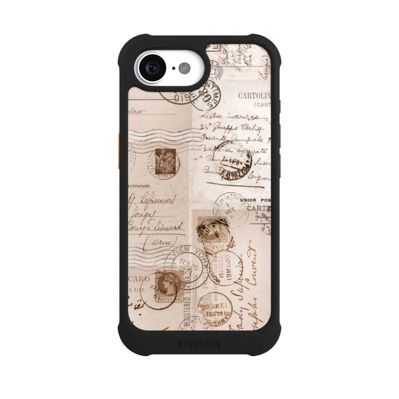 iPhone 16e NIVOmax Vintage Stamps