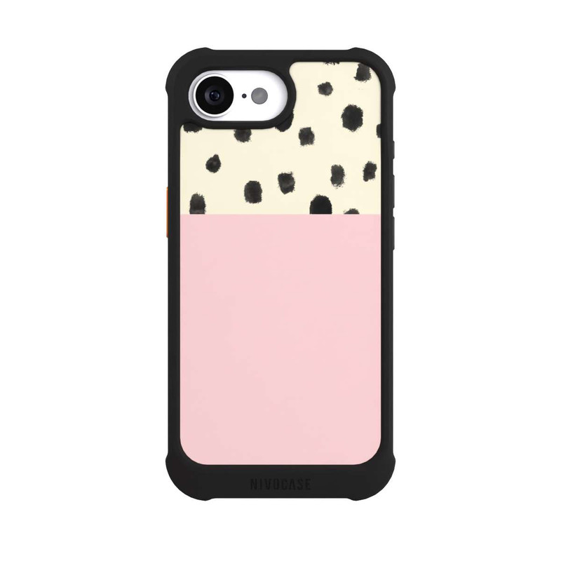 iPhone 16e NIVOmax Dots and Rose