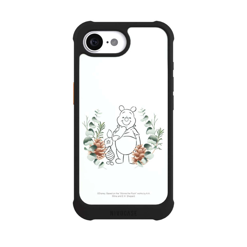iPhone 16e NIVOmax Grüne Liebe Puuh und Ferkel