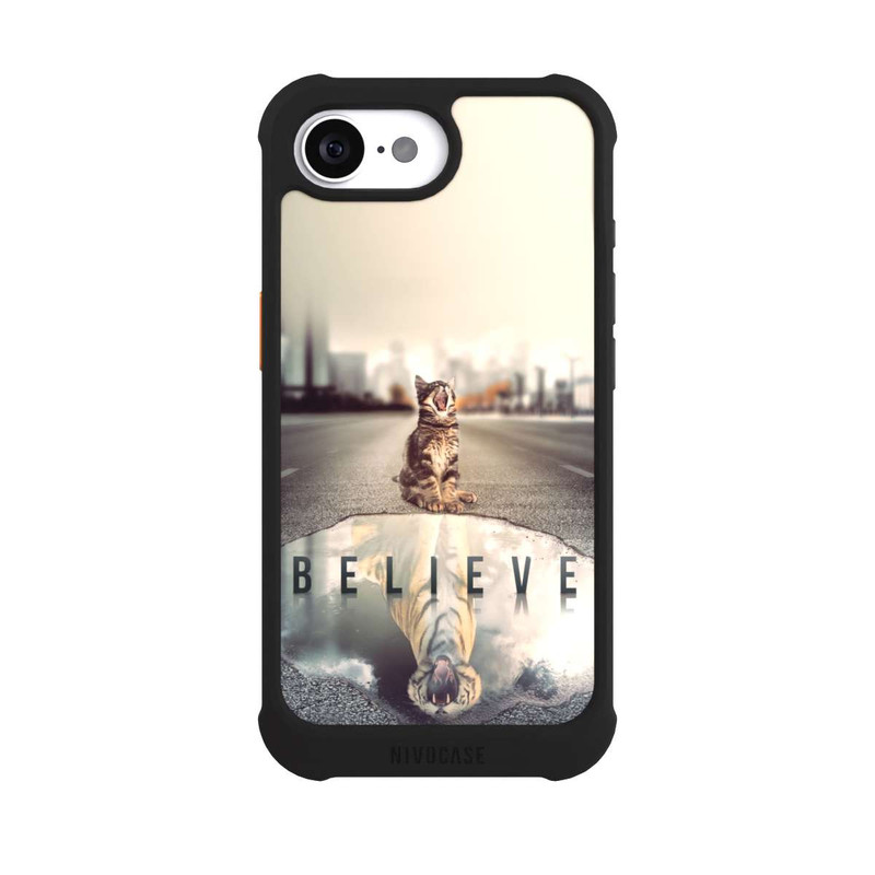 iPhone 16e NIVOmax Believe Tiger