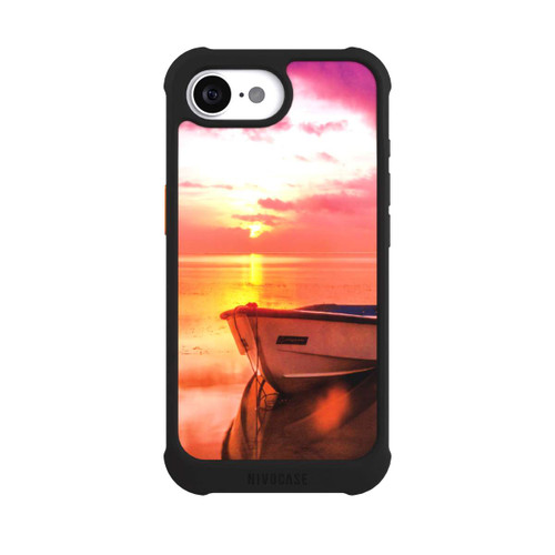 Apple iPhone 16e NIVOmax Beach Dawn Boat