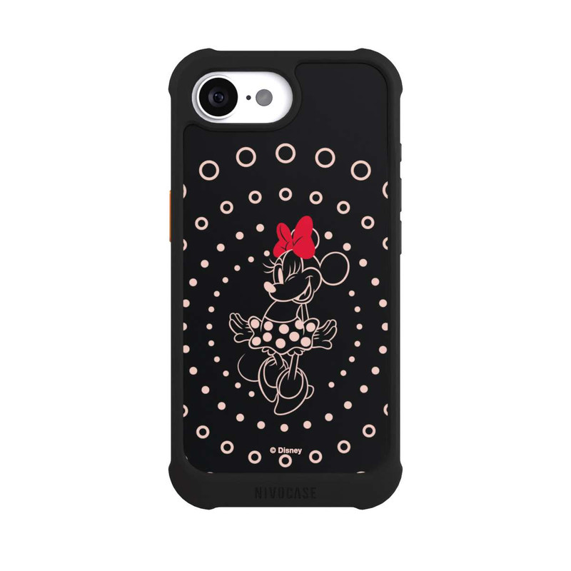 iPhone 16e NIVOmax Minnie Sassy à pois