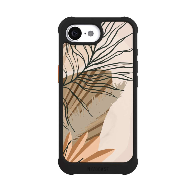 iPhone 16e NIVOmax Line Art Sommer Farn