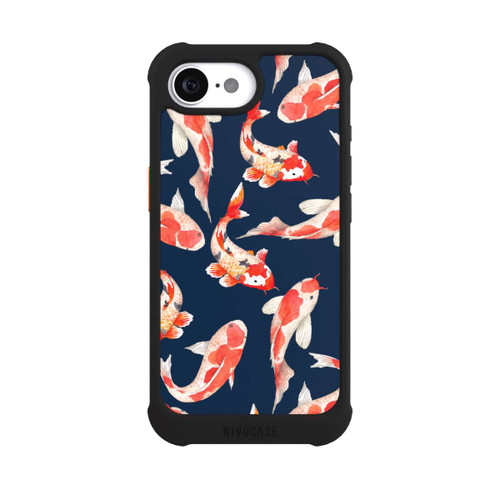 Apple iPhone 16e NIVOmax Coral Fish on Blue Background