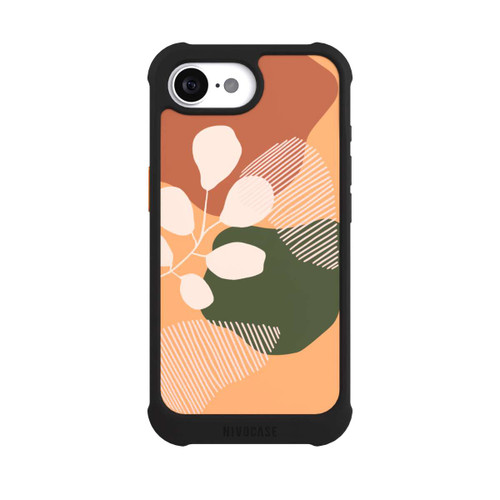 Apple iPhone 16e NIVOmax Abstract Botanical Pattern 4