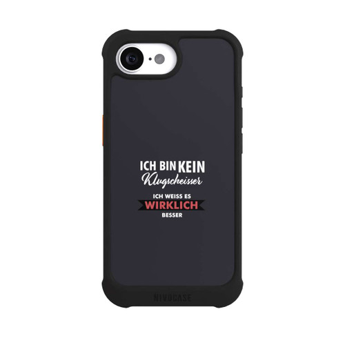 Apple iPhone 16e NIVOmax Ich bin kein Klugscheisser