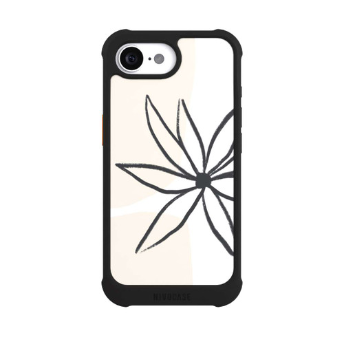 Apple iPhone 16e NIVOmax Blume und Creme
