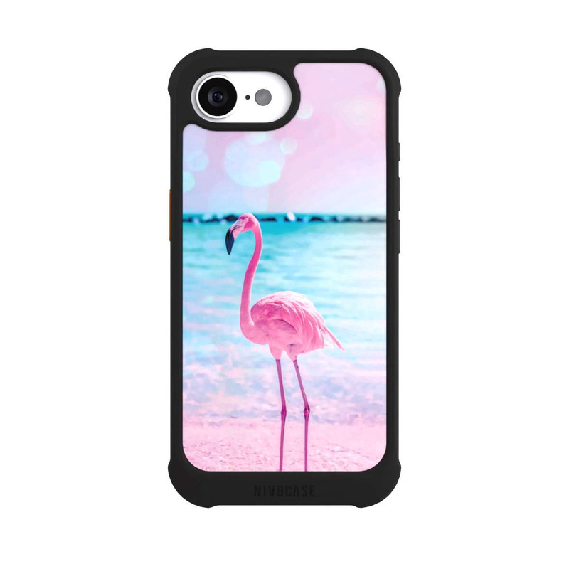 iPhone 16e NIVOmax Rosa Flamingo
