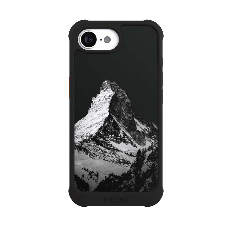 iPhone 16e NIVOmax Schneebedeckte Berge