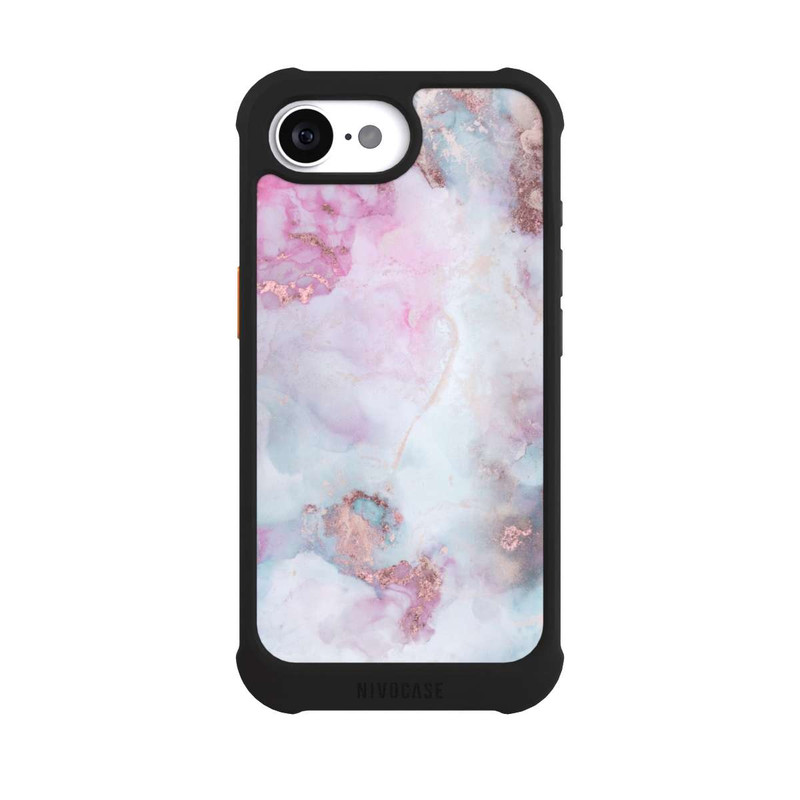 iPhone 16e NIVOmax Alcohol Ink Marble Blue